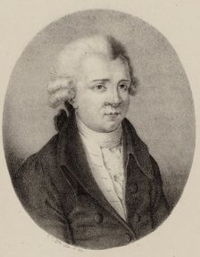 Portrait of the Composer Antonio Tozzi (1736-1812) , c. 1815. Creator: Winter, Heinrich Eduard von (1788-1825)