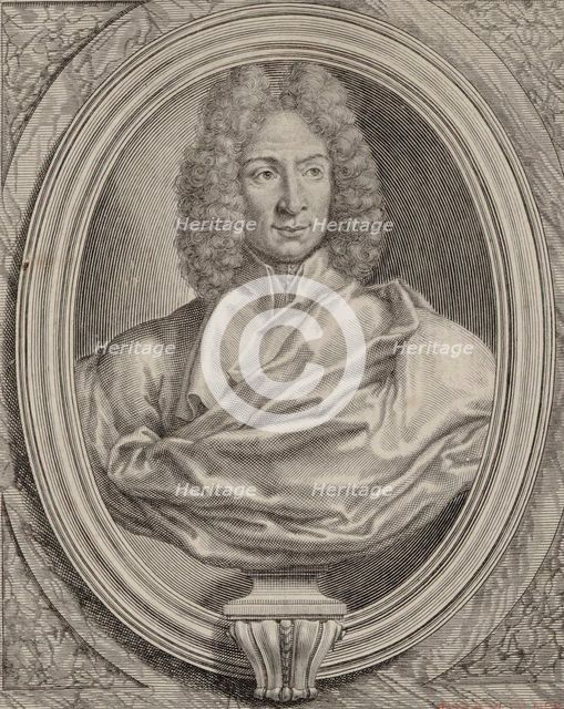 Portrait of the composer Arcangelo Corelli (1653-1713), 1710s.