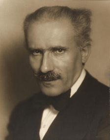 Portrait of the composer Arturo Toscanini (1867-1957), ca 1926. Creator: Laviosa, Vincenzo (1889-1935)