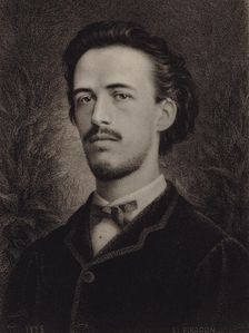 Portrait of the composer Benjamin Godard (1849-1895), 1878. Creator: Pirodon, Eugène Louis (1824-1908)