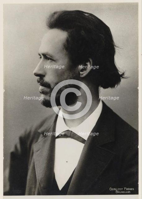 Portrait of the composer Benjamin Godard (1849-1895), Second Half of the 19th cen..