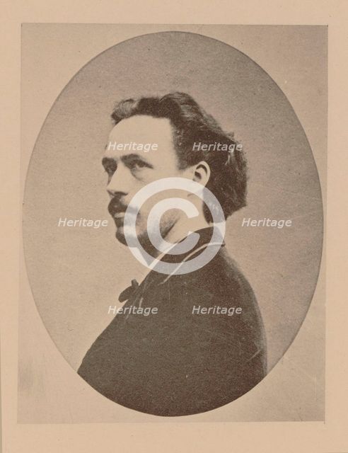 Portrait of the composer Benjamin Godard (1849-1895), Second Half of the 19th cen..