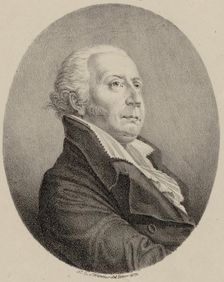 Portrait of the Composer Bernhard Anselm Weber (1764-1821), 1817. Creator: Winter, Heinrich Eduard von (1788-1825)