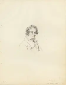 Portrait of the composer Bernhard Henrik Crusell (1775-1838), 1833. Creator: Röhl, Maria (1801-1875)