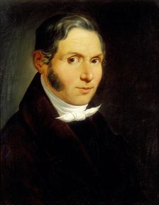 Portrait of the composer Bonifazio Asioli (1769-1832). Creator: Asioli, Luigi (1817-1877)