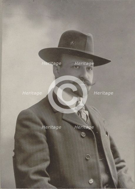 Portrait of the composer Camille Erlanger (1863-1919).