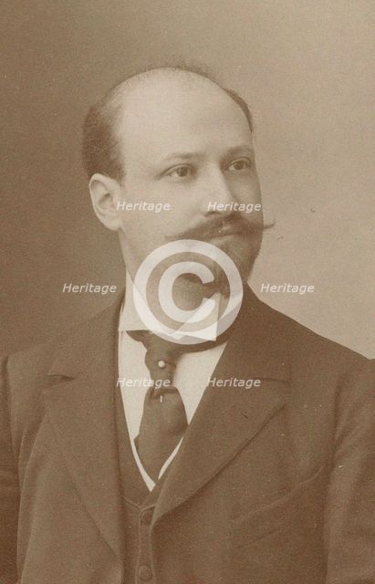 Portrait of the composer Camille Erlanger (1863-1919). Creator: Photo studio Nadar.