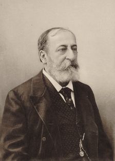 Portrait of the composer Camille Saint-Saëns (1835-1921), 1900. Creator: Anonymous