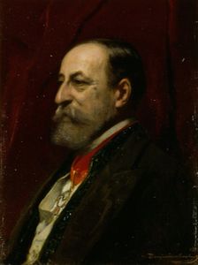 Portrait of the composer Camille Saint-Saëns (1835-1921)