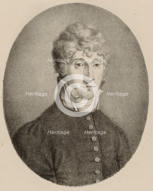 Portrait of the composer Carl Cannabich (1771-1806), c. 1810.