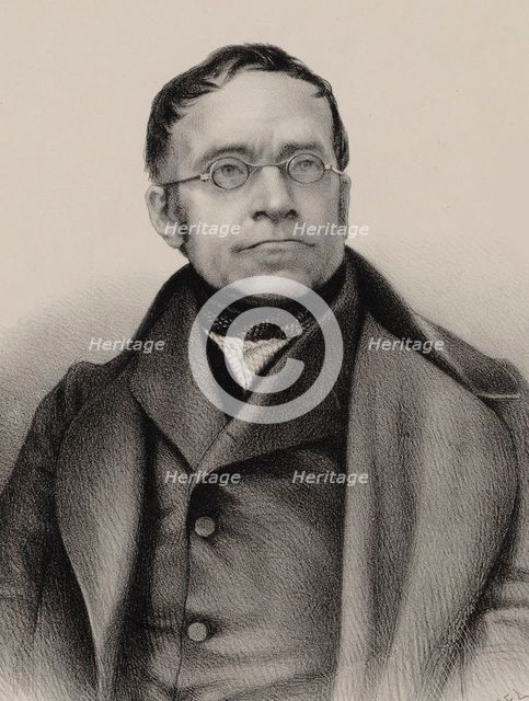 Portrait of the composer Carl Czerny (1791-1857), 1856.