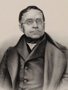 Portrait of the composer Carl Czerny (1791-1857), 1856