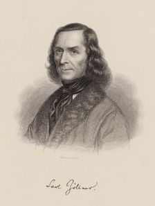 Portrait of the Composer Carl Friedrich Zöllner (1800-1860) , c. 1850. Creator: Weger, August (1823-1892)