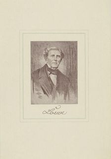 Portrait of the composer Carl Loewe (1796-1869). Creator: Anonymous