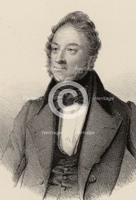 Portrait of the composer Catterino Cavos (1776-1840), 1820.