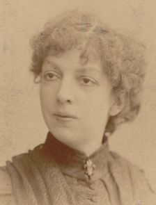 Portrait of the composer Cécile Chaminade (1857-1944), 1885