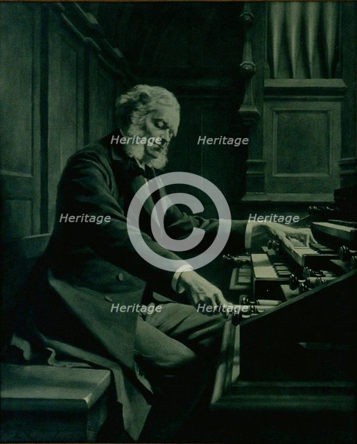 Portrait of the composer César Franck (1822-1890).
