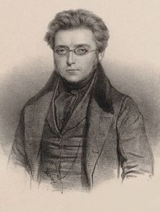 Portrait of the composer Charles Chaulieu (1788-1849), 1835