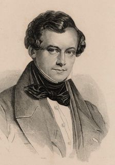 Portrait of the composer Charles-Auguste de Bériot (1802-1870), 1836