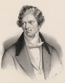 Portrait of the composer Charles-Auguste de Bériot (1802-1870), 1840