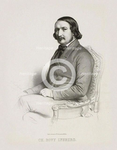 Portrait of the composer Charles Bovy-Lysberg (1821-1873). Creator: Anonymous.