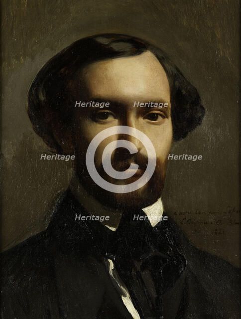 Portrait of the composer Charles Gounod (1818-1893), 1841. Creator: Blanchard, Charles Octave (1814-1842).