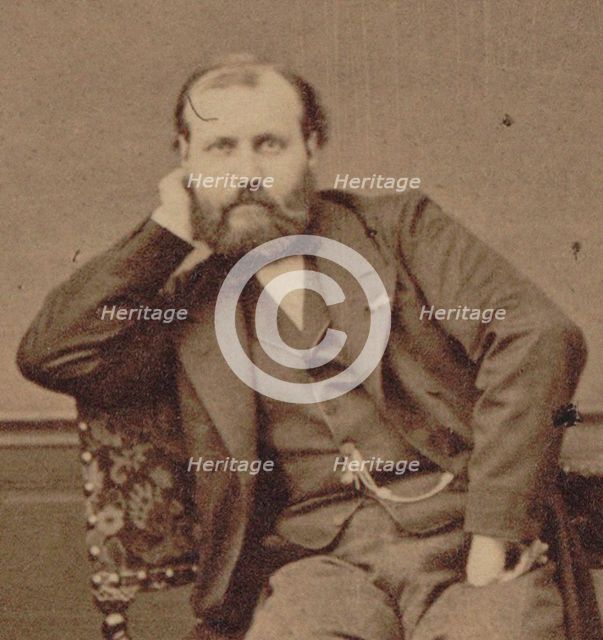 Portrait of the composer Charles Gounod (1818-1893), 1875. Creator: Photo studio Mayer & Pierson.