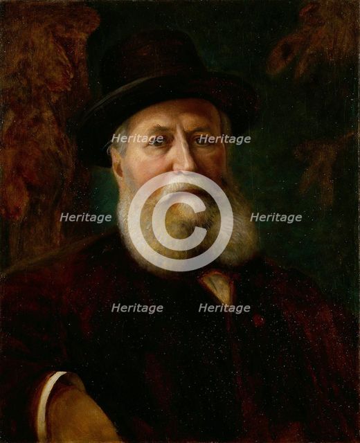 Portrait of the composer Charles Gounod (1818-1893).
