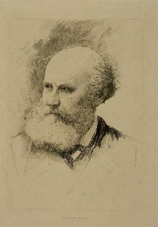 Portrait of the composer Charles Gounod (1818-1893)