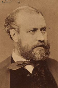 Portrait of the composer Charles Gounod (1818-1893), c. 1870. Creator: Anonymous