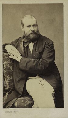 Portrait of the composer Charles Gounod (1818-1893), c. 1870. Creator: Petit, Pierre (1598-1677)