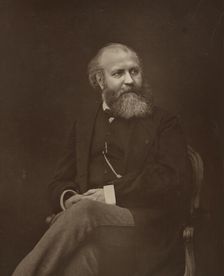 Portrait of the composer Charles Gounod (1818-1893), c. 1880. Creator: Mulnier, Ferdinand (1817-1891)
