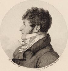 Portrait of the Composer Charles-Henri Plantade (1764-1839), 1806. Creator: Bourgeois de la Richardière, Antoine-Achille (1777-1838)