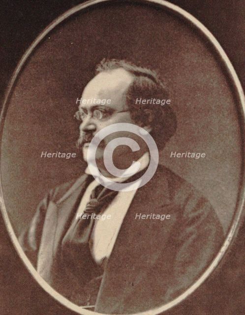 Portrait of the Composer Charles Lecocq (1832-1918), 1874. Creator: Anonymous.