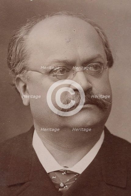 Portrait of the Composer Charles Lecocq (1832-1918). Creator: Nadar, Gaspard-Félix (1820-1910).