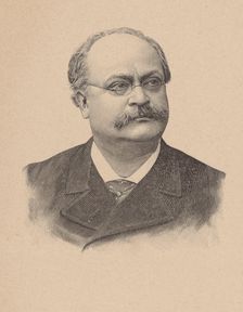 Portrait of the Composer Charles Lecocq (1832-1918). Creator: Anonymous