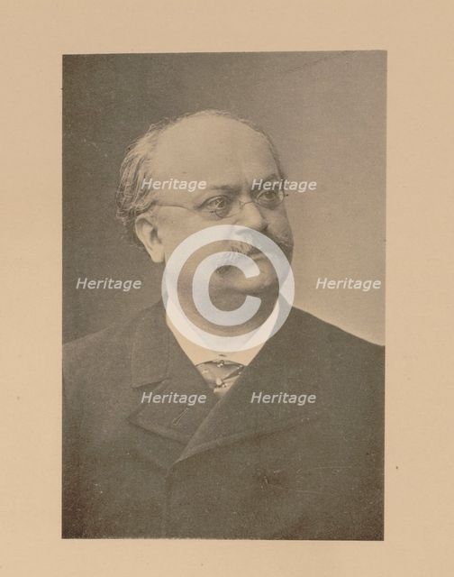 Portrait of the Composer Charles Lecocq (1832-1918). Creator: Anonymous.