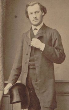 Portrait of the Composer Charles Lenepveu (1840-1910) , 1870. Creator: Blanc, Numa (1816-1897)