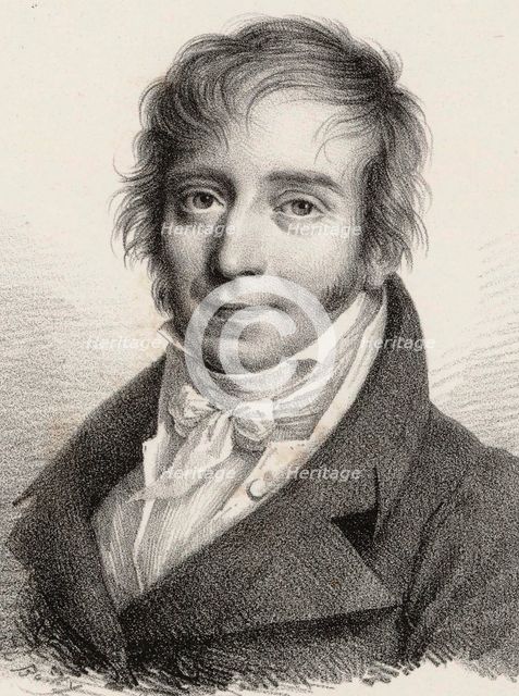 Portrait of the composer Charles-Simon Catel (1773-1830), 1820.
