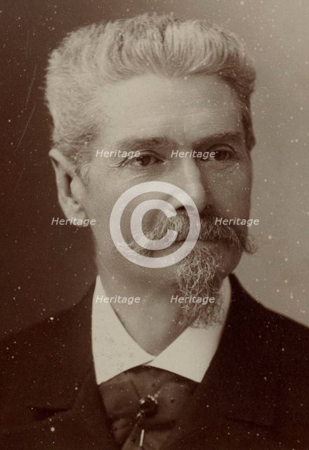 Portrait of the composer Charles-Wilfrid de Bériot (1833-1914), 1900.