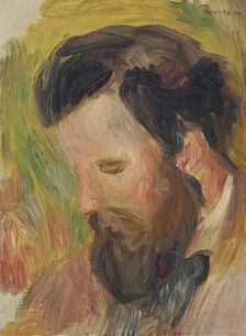 Portrait of the Composer Claude Terrasse (1867-1923), ca 1897. Creator: Renoir, Pierre Auguste (1841-1919)