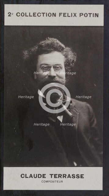 Portrait of the Composer Claude Terrasse (1867-1923), c.1900-1910. Creator: Anonymous.