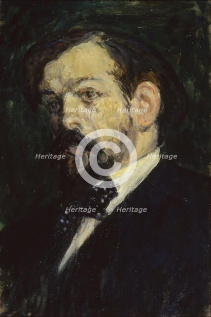 Portrait of the composer Claude Debussy (1862-1918), 1903. Creator: Blanche, Jacques-Émile (1861-1942).