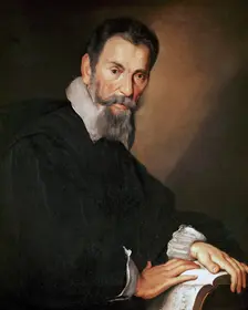 Portrait of the composer Claudio Monteverdi (1567-1643)