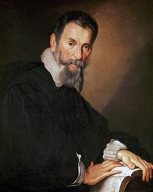Portrait of the composer Claudio Monteverdi (1567-1643)