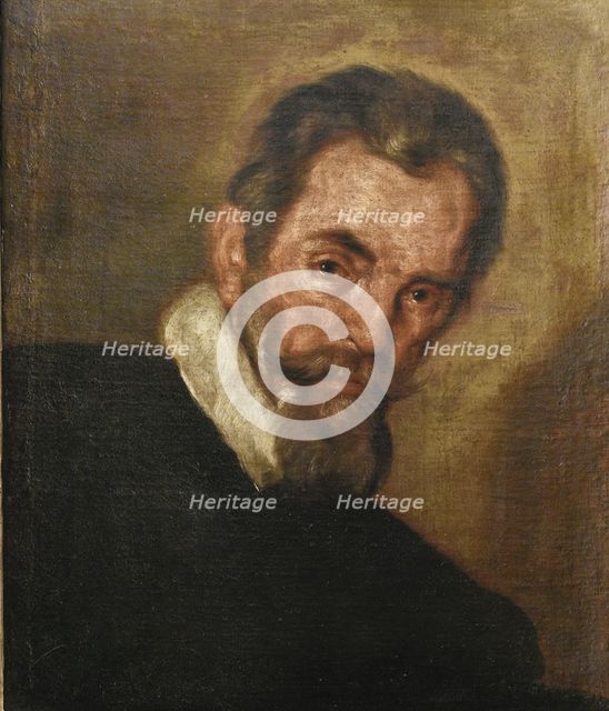 Portrait of the composer Claudio Monteverdi (1567-1643). Artist: Strozzi, Bernardo (1581-1644)