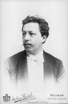 Portrait of the composer Conrad Ansorge (1862-1930)