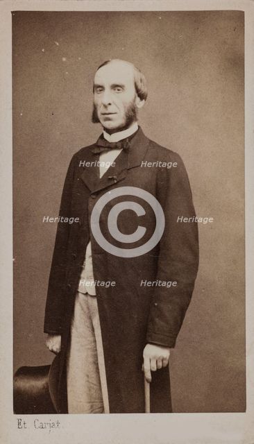 Portrait of the Composer Count Nicolò Gabrielli (1814-1891), 1890. Creator: Carjat, Étienne (1828-1906).