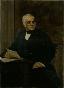 Portrait of the composer Daniel-François-Esprit Auber (1782-1871)
