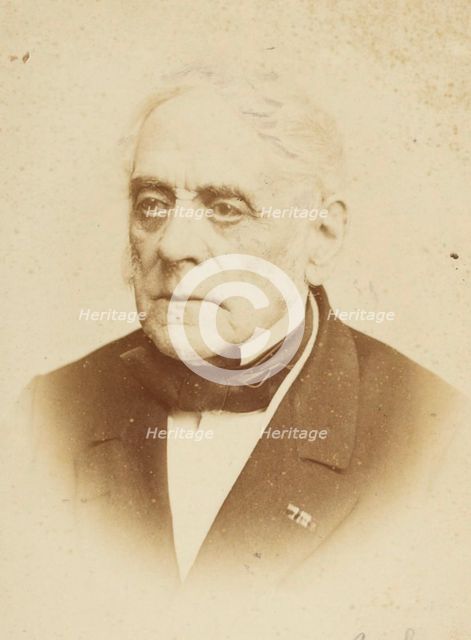 Portrait of the composer Daniel-François-Esprit Auber (1782-1871).